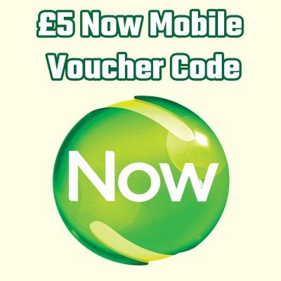 £5 Now Mobile Voucher Code