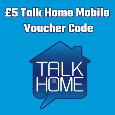 £5 Talk Home Mobile Voucher Code