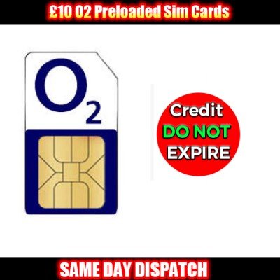 £10 Lycamobile Preloaded UK Network SIM Card - Active & Ready to USE