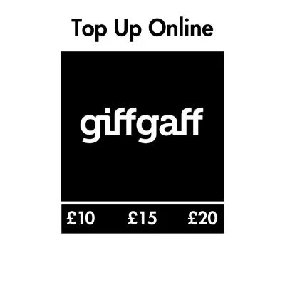 Giffgaff Top Up Online – Fast & Secure Mobile Recharge | Instant Top-Up